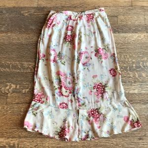 Vintage ZOE Floral Skirt